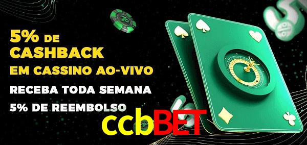 Promoções do cassino ao Vivo ccbbet